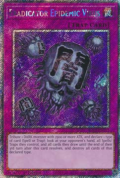 Ansteckender Ausrottungsvirus (V.1) RA03-183 Platinum Secret Rare Near Mint Deutsch 1. Auflage