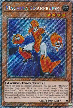 Maschinenwesen Antriebsrahmen (V.1) RA03-234 Platinum Secret Rare Near Mint Deutsch 1. Auflage