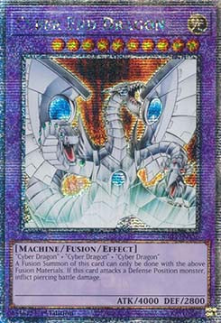 Cyber End-Drache (V.2) RA03-156 Quarter Century Secret Rare Near Mint Deutsch 1. Auflage