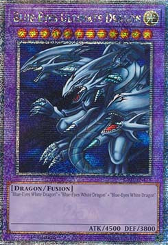 Blauäugiger ultimativer Drache (V.2) RA03-178 Quarter Century Secret Rare Excellent Deutsch 1. Auflage