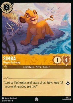 Simba - Sorgenfrei 6AZS-5 Common Near Mint Deutsch Foil