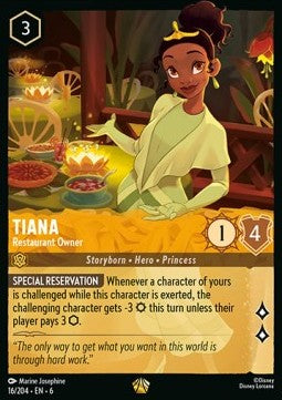 Tiana - Restaurantbesitzerin 6AZS-16 Legendary Near Mint Deutsch