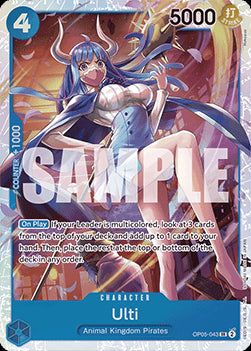 Ulti (OP05-043) (V.1) PRB01 Super Rare Excellent Englisch