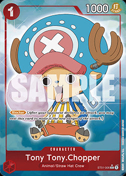 Tony Tony.Chopper (ST01-006) (V.3) PRB01 Common Near Mint Englisch