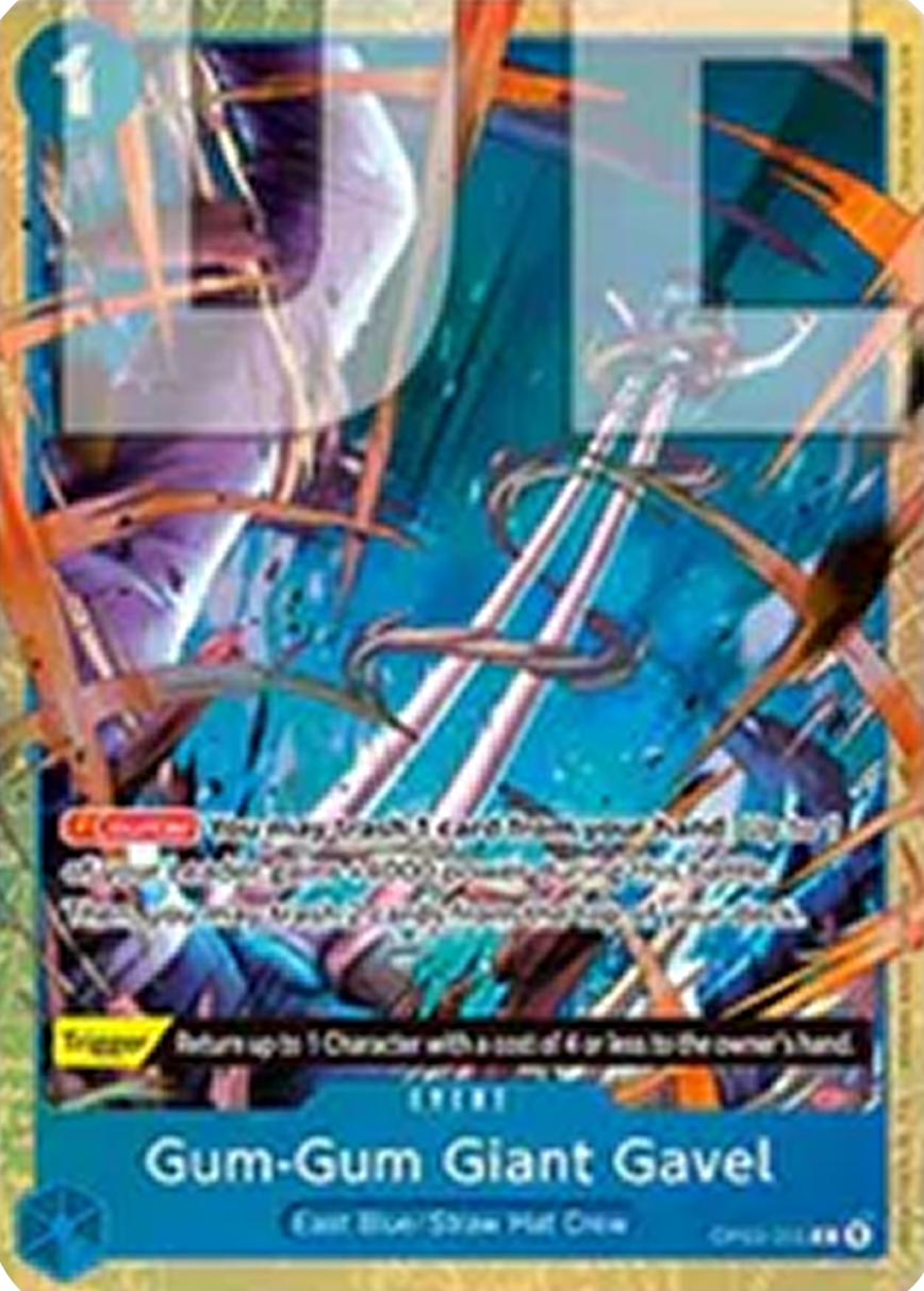 Gum-Gum Giant Gavel (OP03-055) UP Common Near Mint Englisch