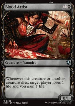 Blood Artist XINR-326 Uncommon Near Mint Englisch Foil