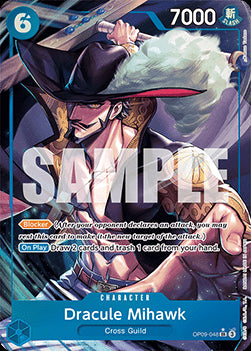 Dracule Mihawk (OP09-048) (V.2) OP09 Alternate Art Near Mint Englisch