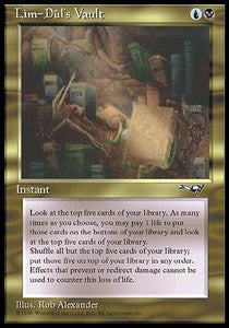 Lim-Dûl's Vault ALL- Uncommon Light Played Englisch