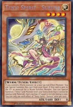 Tenyi-Geist - Suruya (V.1) SUDA-021 Secret Rare Near Mint Deutsch 1. Auflage