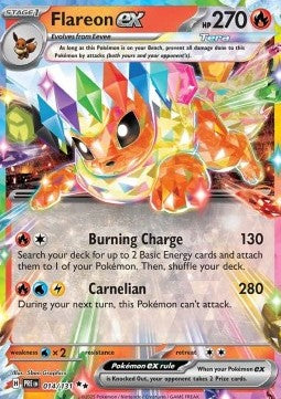 Flamara ex PRE-014 Double Rare Excellent Deutsch