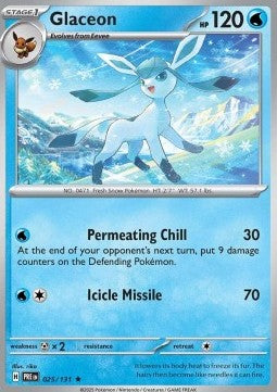 Glaceon PRE-025 Rare Near Mint Englisch