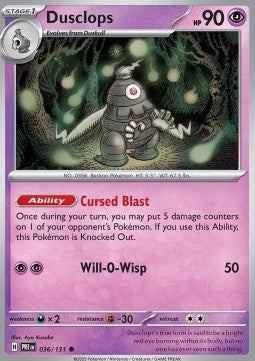 Zwirrklop PRE-036 Common Near Mint Deutsch Reverse Holo