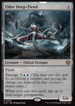 Elder Deep-Fiend INR-4 Rare Near Mint Englisch