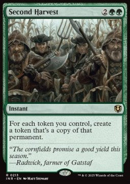 Second Harvest INR-213 Rare Near Mint Englisch Foil