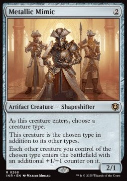 Metallic Mimic INR-268 Rare Near Mint Englisch Foil
