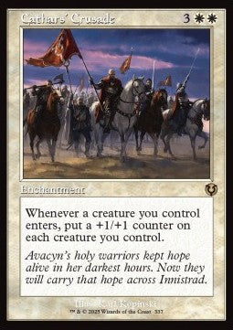 Cathars' Crusade XINR-337 Rare Near Mint Englisch
