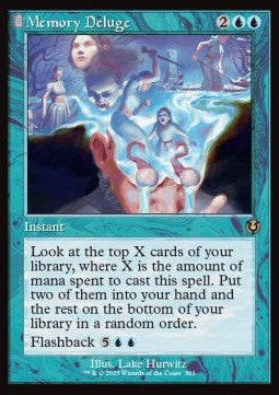Memory Deluge XINR-361 Rare Near Mint Englisch Foil