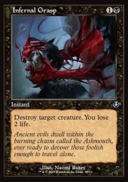 Infernal Grasp XINR-385 Uncommon Near Mint Englisch Foil
