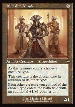 Metallic Mimic XINR-445 Rare Near Mint Englisch Foil