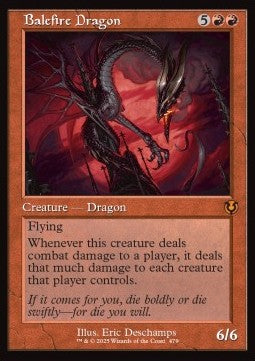 Balefire Dragon XINR-479 Mythic Near Mint Englisch Foil