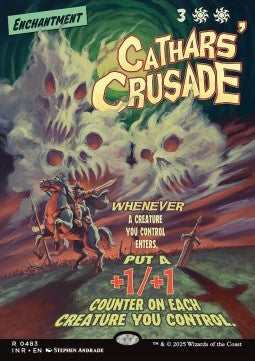Cathars' Crusade XINR-483 Rare Near Mint Englisch Foil