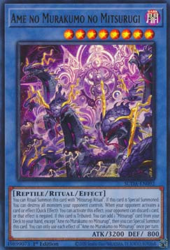 Ame no Murakumo no Mitsurugi (V.1) SUDA-092 Ultra Rare Light Played Deutsch 1. Auflage