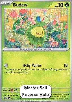 Budew xPRE-004 Common Light Played Englisch