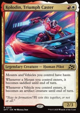 Kolodin der Triumphator DFT-210 Rare Near Mint Deutsch