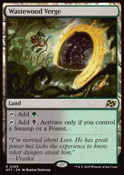 Ödwald-Ausläufer DFT-268 Rare Near Mint Deutsch