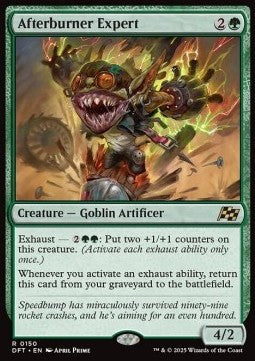 Nachbrenner-Experte DFT-150 Rare Near Mint Deutsch