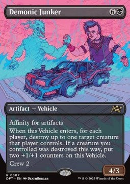 Demonic Junker XDFT-307 Rare Near Mint Englisch