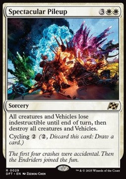 Spektakuläre Massenkarambolage DFT-29 Rare Near Mint Deutsch