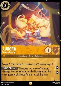 Aurora - Erwachte Schönheit 7ARI-14 Legendary Near Mint Deutsch Foil