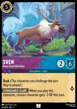 Sven - Scharfsichtiges Rentier 7ARI-65 Uncommon Near Mint Deutsch Foil