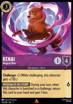 Kenai - Magical Bear 7ARI-70 Rare Excellent Englisch