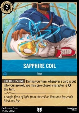 Sapphire Coil 7ARI-179 Uncommon Excellent Englisch