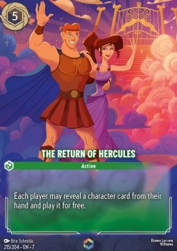 Die Rückkehr von Hercules (V.2) 7ARI-215 Enchanted Excellent Deutsch Foil