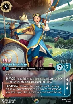 Belle - Mechanikerin der Extraklasse 7ARI-217 Enchanted Near Mint Deutsch Foil