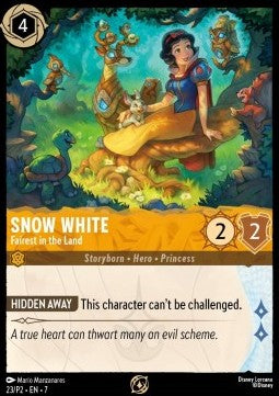 Snow White - Fairest in the Land PR2-23 Promo Near Mint Deutsch Foil