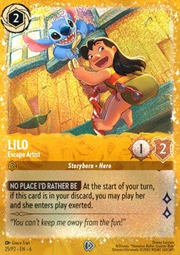Lilo - Entfesslungskünstlerin PR2-25 Promo Near Mint Deutsch Foil
