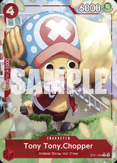 Tony Tony.Chopper (ST21-008) (V.2) ST-21 Alternate Art Near Mint Englisch