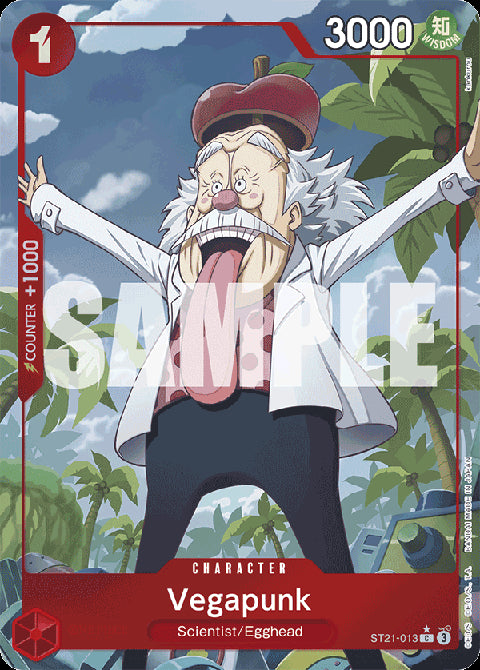 Vegapunk (ST21-013) (V.2) ST-21 Alternate Art Near Mint Englisch