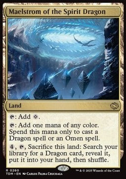 Maelstrom of the Spirit Dragon TDM-260 Rare Near Mint Englisch