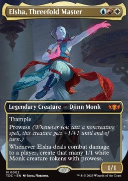 Elsha, Threefold Master TDC-2 Mythic Near Mint Englisch Foil