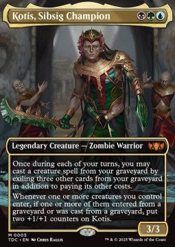 Kotis, Sibsig Champion TDC-5 Mythic Near Mint Englisch