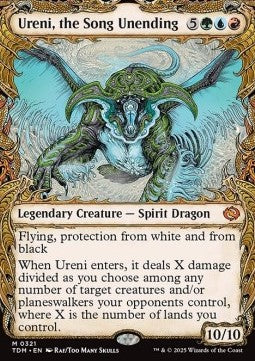 Ureni, das unendliche Lied (V.1) XTDM-321 Mythic Near Mint Deutsch Foil