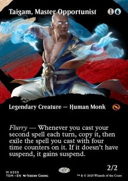 Taigam, Master Opportunist XTDM-335 Mythic Excellent Englisch