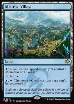Mistrise Village TDM-261 Rare Excellent Englisch