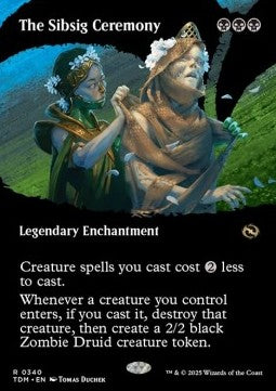 The Sibsig Ceremony XTDM-340 Rare Near Mint Englisch