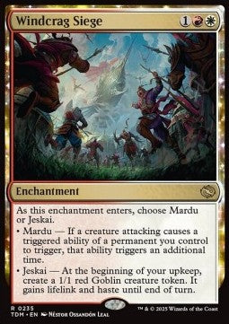 Windcrag Siege TDM-235 Rare Excellent Englisch